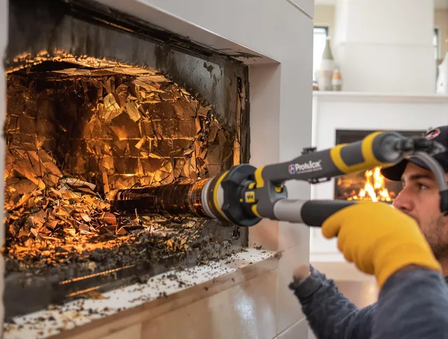 Professional chimney cleaning by Kingston Chimney Sweep in Kingston, MA