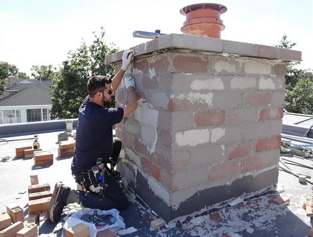 Advanced chimney repair process by Kingston Chimney Sweep in Kingston, MA